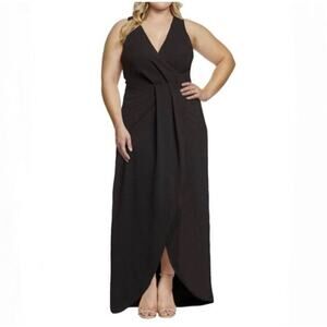 Dress the Population Black Ariel Dress 3X